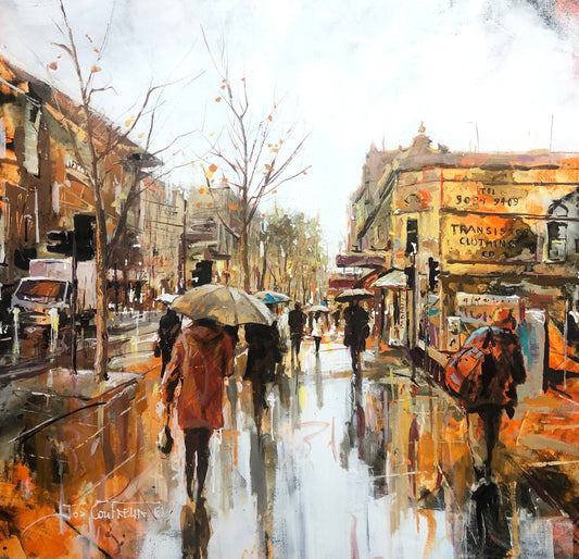 Melbourne in the Rain -  Ed. 3 of 50 - Limited Edition Print