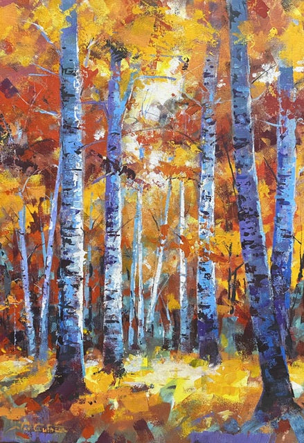 Birch Tree Forest