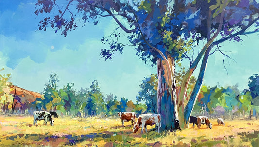 Under the Gumtree - Australian Landscape